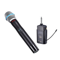 Megao external microphone with receiver a Drag U segment microphone head wearing a wheat collar clip