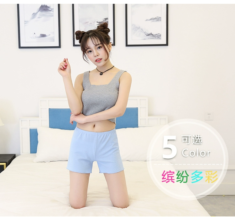 3 quần an toàn chống đi bên trong và bên ngoài mặc quần lửng chống xà cạp mùa hè phần mỏng quần short bảo hiểm cỡ lớn