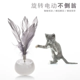 Электрическая крутящаяся автоматическая игрушка, неваляшка, кот, котенок