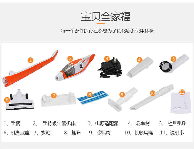 máy hút bụi bosch Polaroid không dây cầm tay máy hút bụi gia đình hút tóc quét bụi lau một cơ thể mạnh mẽ hút ướt và khô robot lau sàn nhà