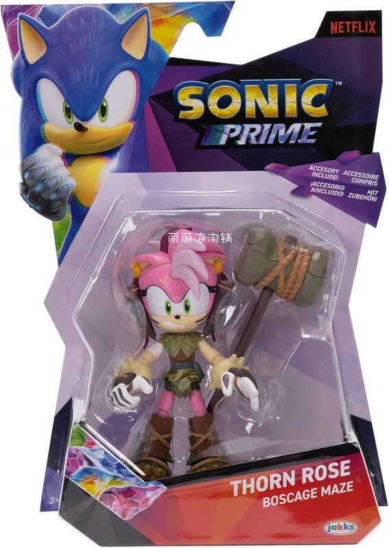 △ Authentic American Sonic the Hedgehog Amy Rose Thorn Rose Model 5inch Toy △ Authentic American Sonic the Hedgehog Amy Rose Thorn Rose Model 5inch Toy
