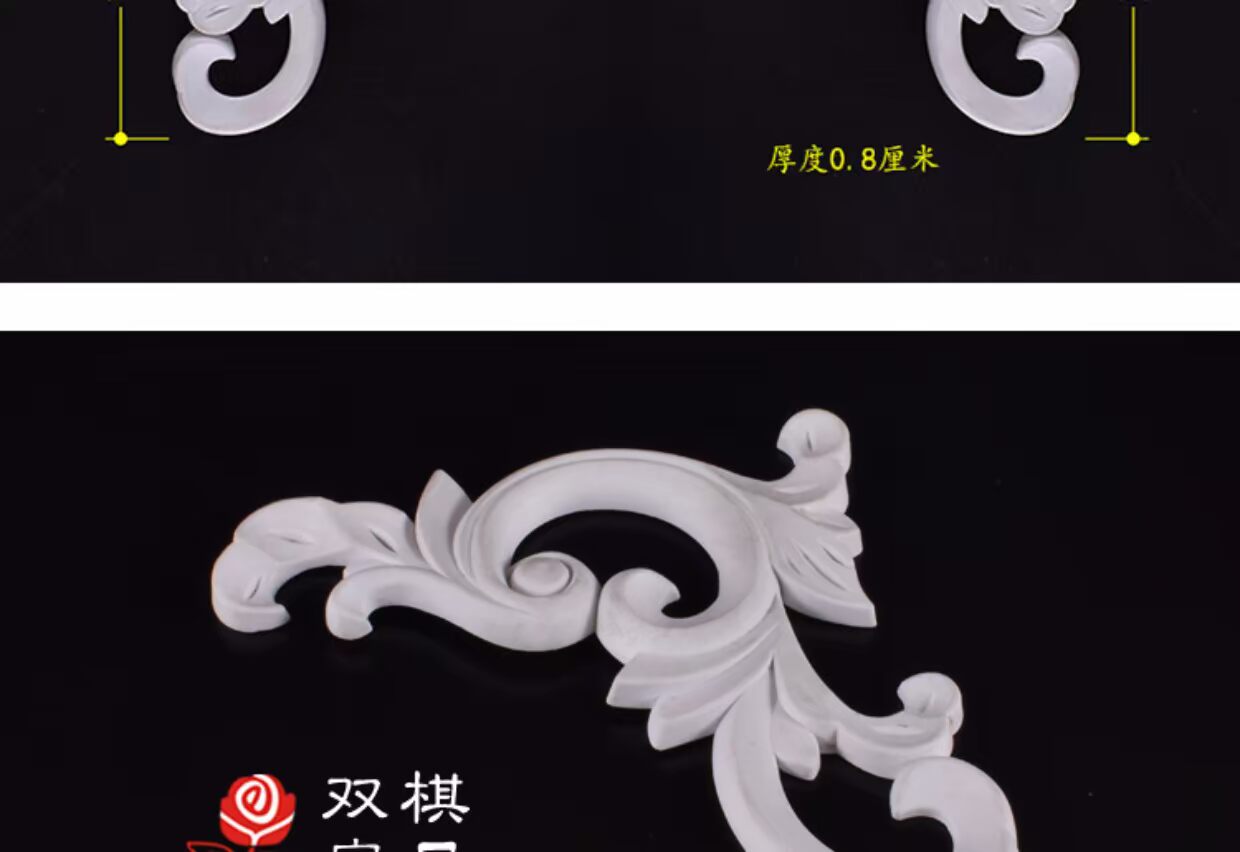 Dongyang Châu Âu đồ nội thất nhựa góc hoa trang trí máy bay đính tường nền vỉ hoa sàn gỗ rắn hoa nổi - Nhà cung cấp đồ nội thất móc treo dán tường