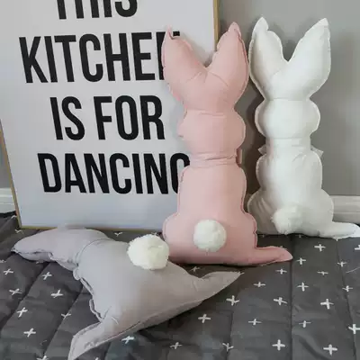 Cotton forest children pillow cartoon rabbit doll baby sleeping toy girl cute baby appease doll