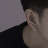 Трендовые серьги, серебро 925 пробы