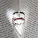 Памятное кольцо для влюбленных на день Святого Валентина для друга, простой и элегантный дизайн, подарок на день рождения