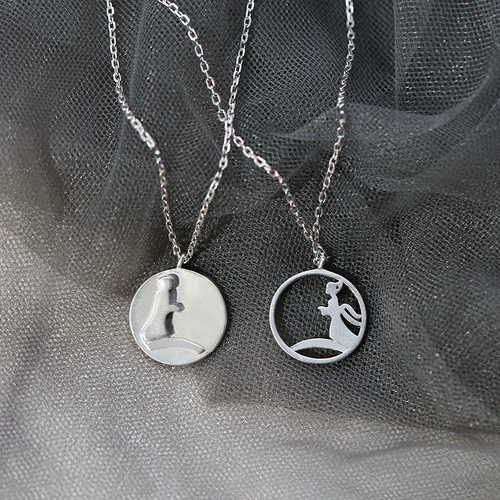 Ожерелье для влюбленных, памятная подвеска на день Святого Валентина, подарок на день рождения