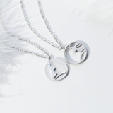 Ожерелье для влюбленных, памятная подвеска на день Святого Валентина, подарок на день рождения