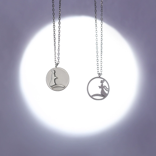 Ожерелье для влюбленных, памятная подвеска на день Святого Валентина, подарок на день рождения