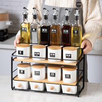 European oil pot three-piece set of seasoning bottle leak-proof household kitchen soy sauce bottle vinegar bottle glass oil bottle seasoning bottle set