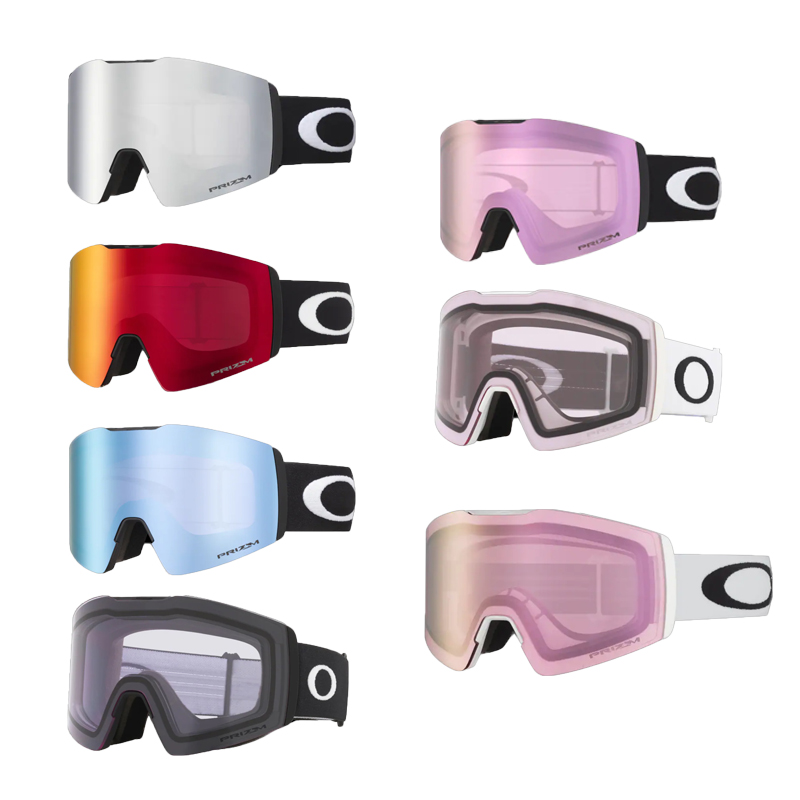 Oakley2122 new speed FALL LINE cylindrical ski goggles HD anti-fog men's and women's national line