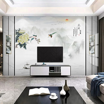 Netred TV Background wall Bamboo Wood Fiber Integrated Wall Panel Living Room Decorated Board Custom Wall Panel Integrated Background Wall