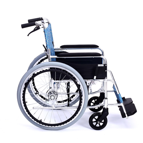 Руководство по инвалидной коляске по инвалидной коляске в Японии Коляска для инвалидного коляска может быть сложена с бывшим 50