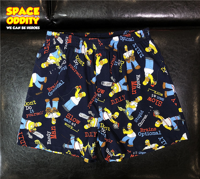 Người đàn ông xinh đẹp của Avengers US Captain Iron Man Người nhện Assen Cotton Home Quần short Pyjama quan lot nam