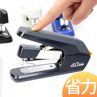 Deli stapler mini thickening nails Large, medium and small portable, labor-saving student cute stationery hand-held