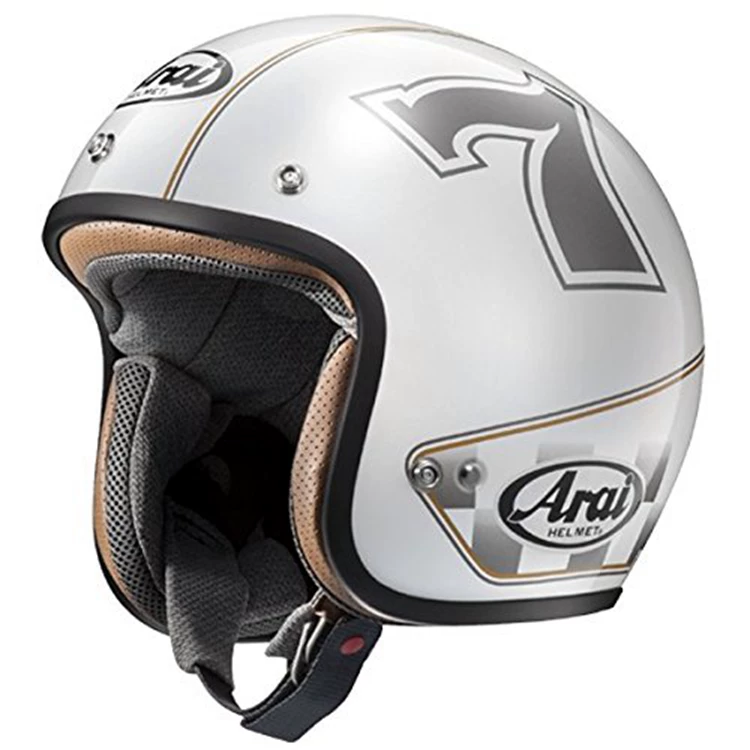 ARAI Classic Air шлем 3/4 ретро, сертификация JIS, поддерживает Bluetooth интерфейс, предназначен для Cafe Racer