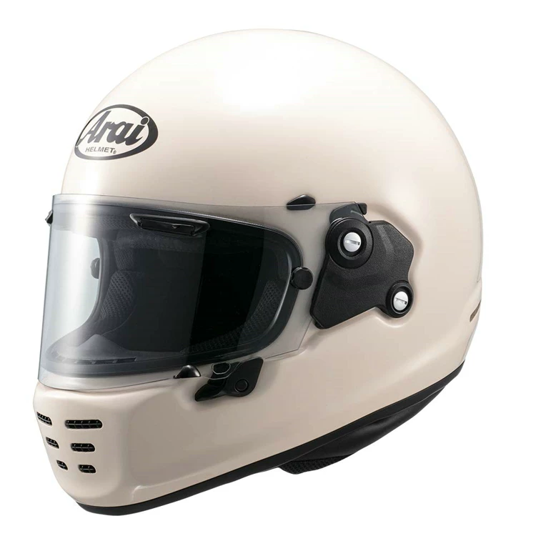 [ARAI RAPIDE-NEO全盔头盔 哈雷复古机车头盔 CAFE RACER STYLE SNELL认证 支援防雾]