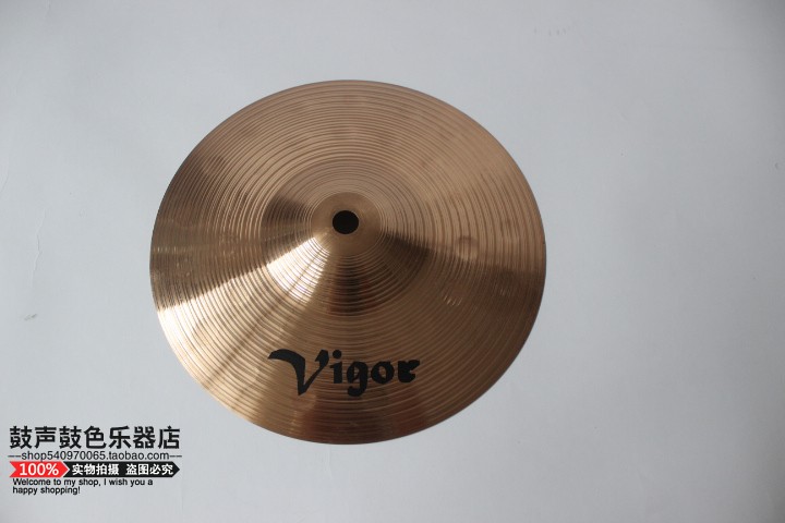 German vigor 8-inch water cymbals high-pitch cymbals Splash cymbals 8-inch high-pitch cymbals effect sound cymbals playing level