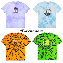 US Hypland x Bleach die joint t-shirt Broken Noodles Artisanal Stained section for men and women