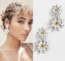 Spot Rose Love With Brands For Lovelemons Delicate Daisy Series Retro Earrings Ear Clip 3