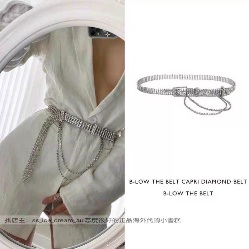 Пояс модный супер блеск бриллиантовый пояс Fashion Belt