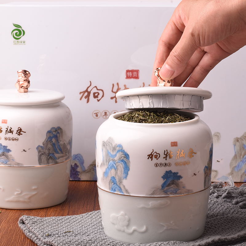 2022 New tea Ming Former Precious Dog Brain Tea Porcelain Pot Bulk Dense Fragrant Sugawa Alpine Bulk Tea Edible Agricultural Products 