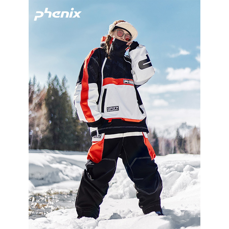 Phenix Phoenix Sp27 Ski Suit for Men and Women, New Style, Cotton-Lined, Warm, Single and Double Board Waterproof Snow Suit Set Phenix Phoenix Sp27 Ski Suit for Men and Women, New Style, Cotton-Lined, Warm, Single and Double Board Waterproof Snow Suit Set