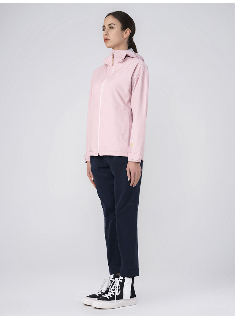 顶级品牌 日本Phenix 2.5L全压胶 100%防雨冲锋衣 女短款时尚机能外套 图9