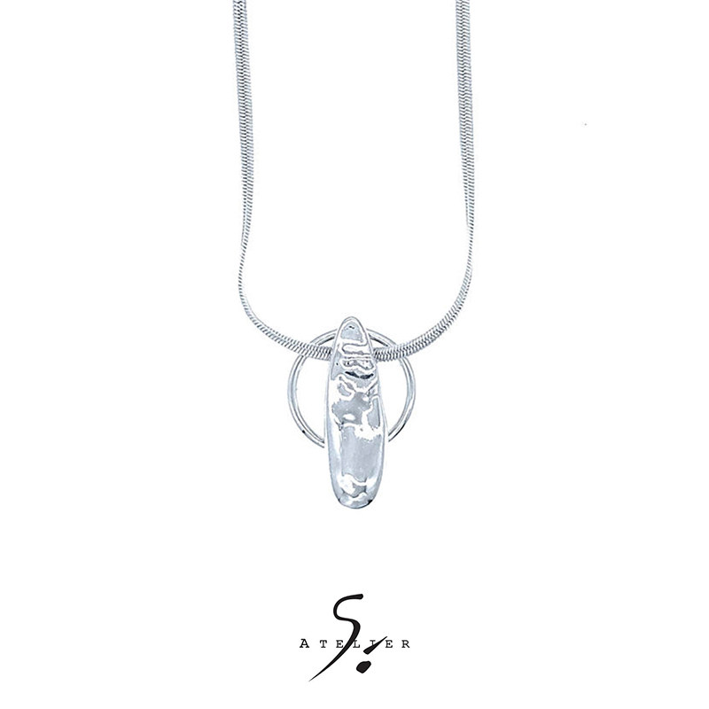 AtelierSo officially authorized cocoon series Spider texture pendant multi-purpose long necklace original design