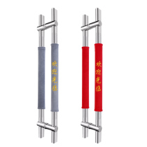 Custom Plush Thickened Door Handle Gloves Silicone Non-slip Pull Gloves Unit Door Refrigerator Door Handle Protective Embroidery