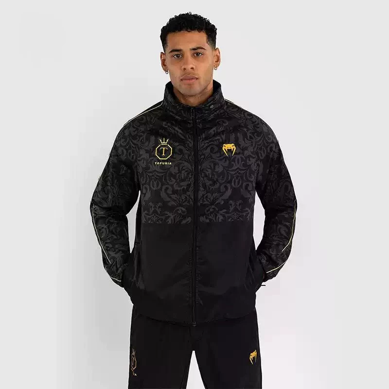 Куртка-ветровка с капюшоном в стиле casual спортивная одежда VENUM Venom x Topuria Unmatched Topuria