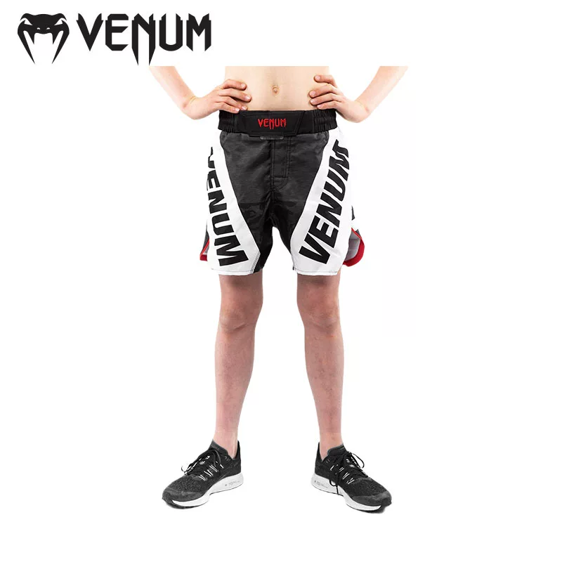 Панты для детей VENUM BANDIT Venom, боксёрские штаны, MMA шорты, спортивные штаны, боксовые шорты Муай Тай