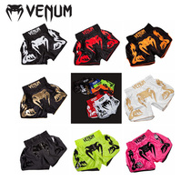 VENUM Venom Muay Thai SHORTS Sanda Boxing clothing Mens and womens training MMA fighting Fighting professional match shorts