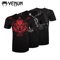 VENUM Gladiator 3.0 Fighter Fighter Cotton T -Form Sports Fitness Короткая -круглая шея повседневная