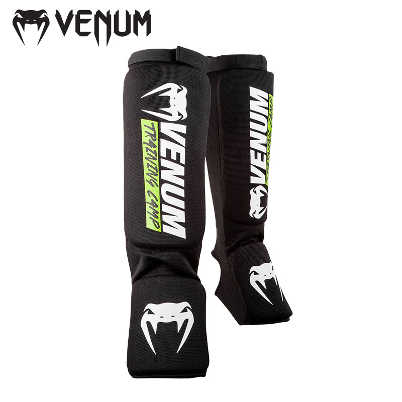 Venum venom knitted leggings training camp new calf guards training competition Sanda shin guards boxing guards