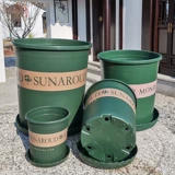 Пластиковый очень большой креативный цветочный горшок, увеличенная толщина