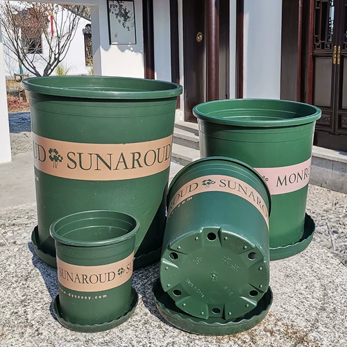 Пластиковый очень большой креативный цветочный горшок, увеличенная толщина