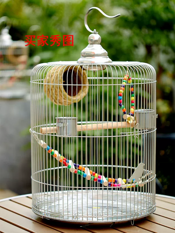 Parrot Đồ chơi Thang đu Thang Thang Thang Cỏ Cỏ Hoa mẫu đơn Xuanfeng Bird Cung cấp Trạm Rod Birdcage Phụ kiện - Chim & Chăm sóc chim Supplies
