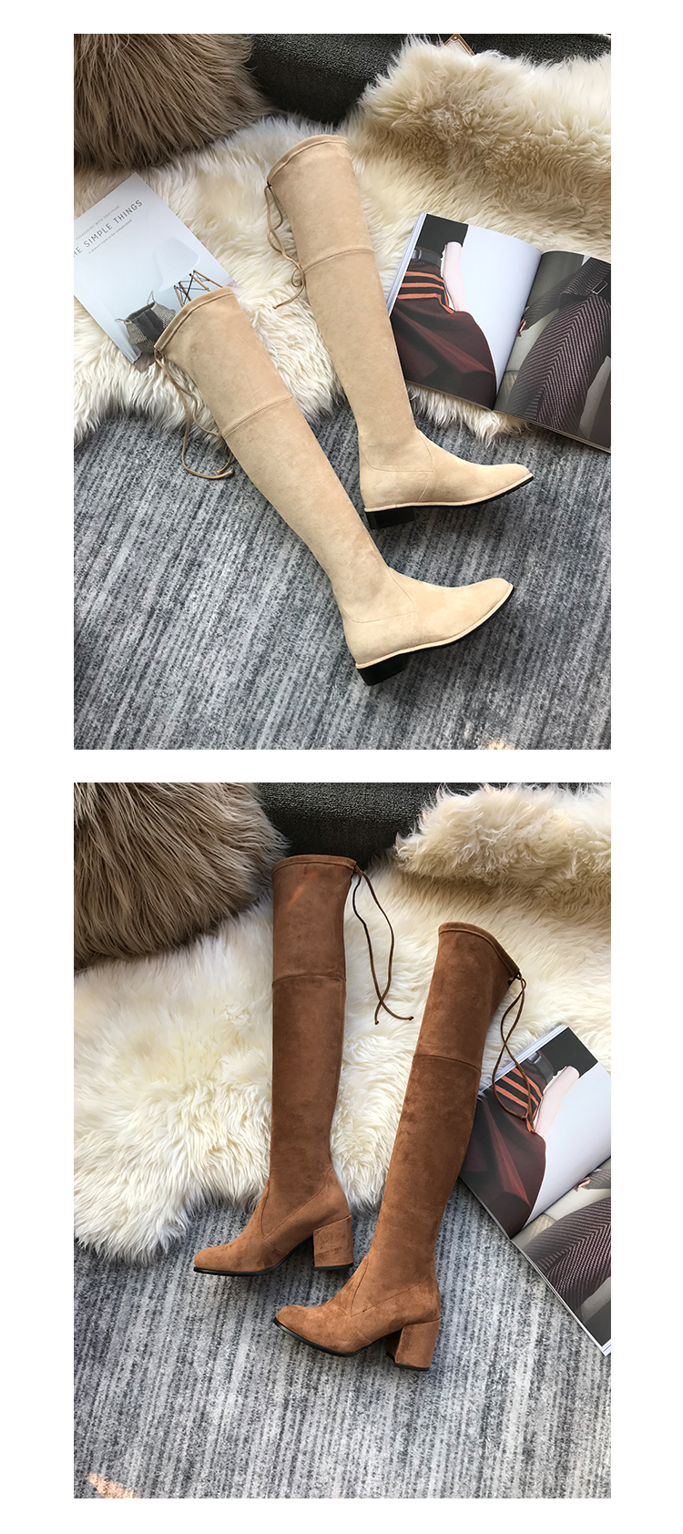 Bottes mi-saison femme PLACANDS      - Ref 3250281 Image 32