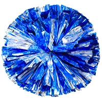 (Одна цена) Серебро+синий 30 см (двойное кольцо)