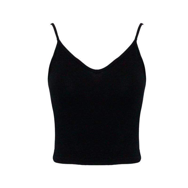 Mặc một sexy chặt tay bên ngoài vest dưới cùng với một sling bông với một mùa hè backless đầu ngắn với pad ngực