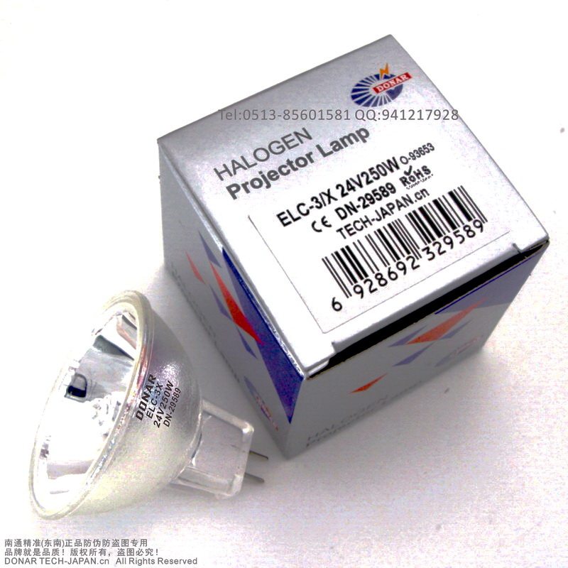 DN-29589 ELC-3 X 24V250W halogen cup 93653 microscope AOI detects cold light source bulbs