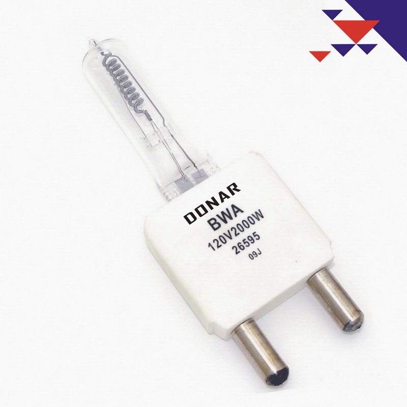 DN-26595 BWA 120V2000W halogen lamp head G38 stage dance studio projector bulb 120V