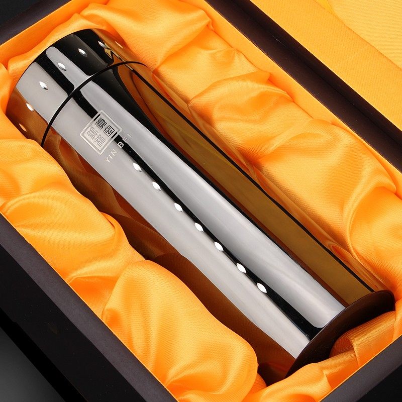 Lao Feng Xiangyun S999 sterling silver inner tank thermos cup health care water cup brew tea men's and women's car high-end gifts
