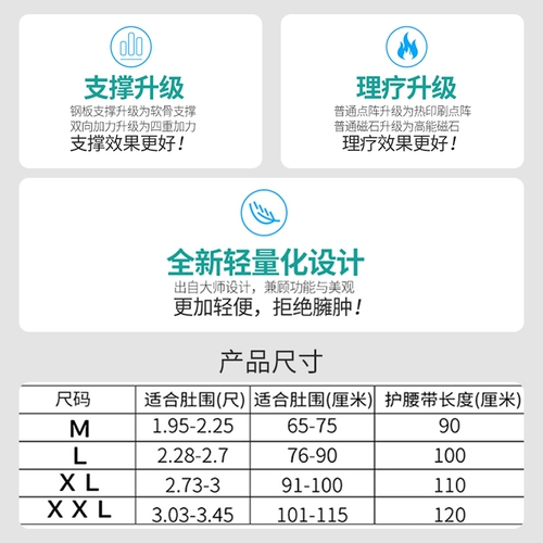 南极人 Утягивающий пояс на талию подходит для мужчин и женщин, универсальный удерживающий тепло послеродовой бондаж