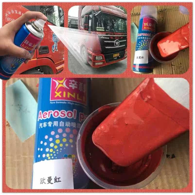 Euroman GTL ETX EST Wagon Sinley Spray Paint Tank Scratches Mend Lacquered Pen Blue Red Metal Anti Rust Paint