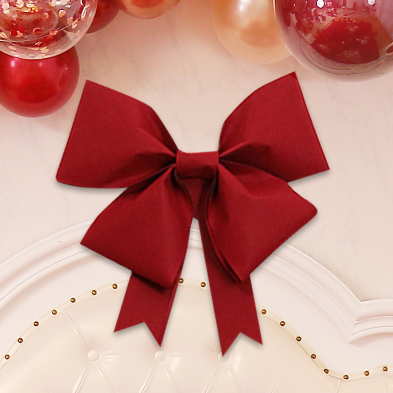 ins net red oversized butterfly wedding house supplies big full trim wedding wedding wedding room arrangement small red book material bag