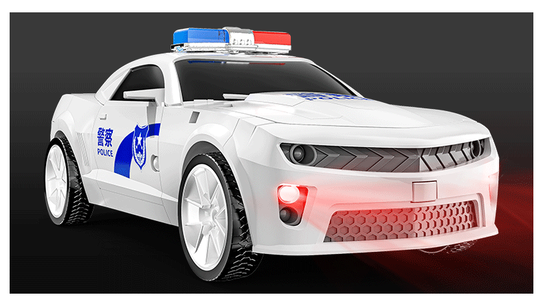 Детский робот 变形特警儿童玩具男孩模型机甲机器人汽车金刚大黄蜂擎天模型柱6