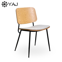 Danish soeborg) designer Nordic Wind chair Coffee shop by back chair Home Fancy Minima Light Lavish Dining Chair