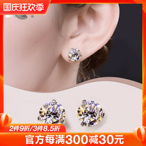 Earrings earrings female sterling silver 2020 new trend line simple women small sterling silver earrings cold wind fresh all