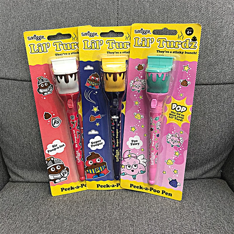 Австралийский Smiggle круглая бусинка ручка туалетная ручка Creative styling pen